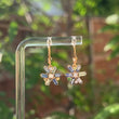 Load and play video in Gallery viewer, Blue Star Earrings