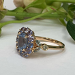 Load image into Gallery viewer, Bespoke Blue Rose Ring
