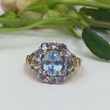 Load image into Gallery viewer, Bespoke Blue Rose Ring