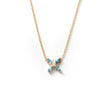 Load image into Gallery viewer, Blue Single Forget-Me-Not Necklace
