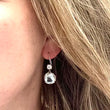 Load image into Gallery viewer, Aquamarine Georgian Earrings