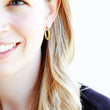 Load image into Gallery viewer, Horseshoe Hoop Earrings