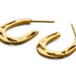 Load image into Gallery viewer, Horseshoe Hoop Earrings