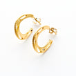 Load image into Gallery viewer, Horseshoe Hoop Earrings