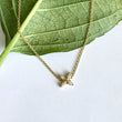 Load image into Gallery viewer, Petite Single Forget-Me-Not Necklace