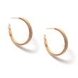 Load image into Gallery viewer, Large Leaf Hoops