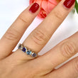 Load image into Gallery viewer, Bespoke Bezel Set Sapphire Ring