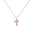 Load image into Gallery viewer, Pink Sapphire Georgian Cross
