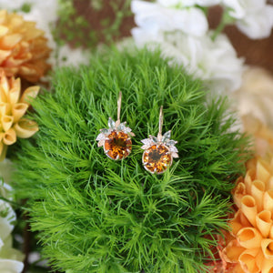 Orange Blossom Earrings