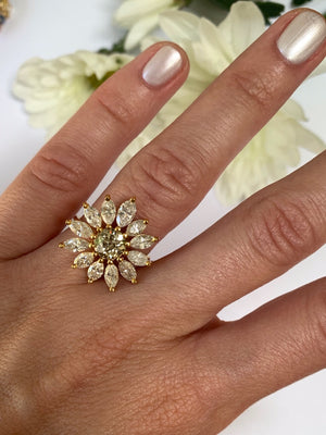 Large Daisy Ring