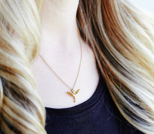 Sand Dollar Dove Necklace