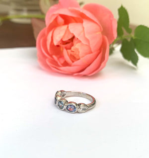 Bespoke Bezel Set Sapphire Ring