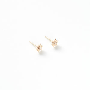 Gold Shooting Star Earrings